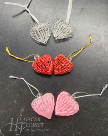 Crystal Hearts - Set of 2